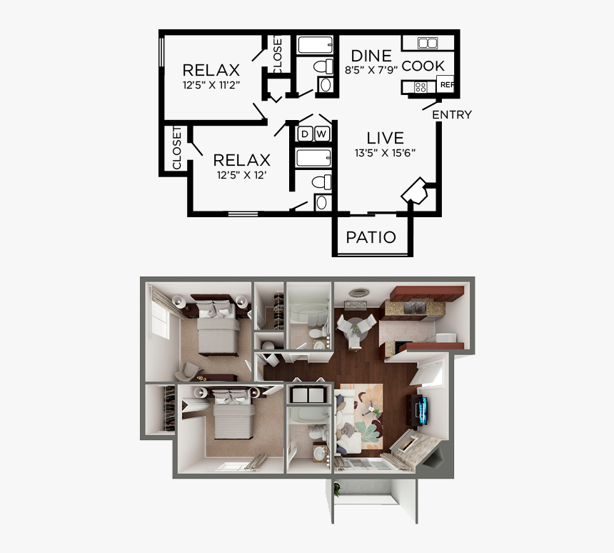 Crosswinds Apartments Wilmington Nc, HD Png Download, Free Download