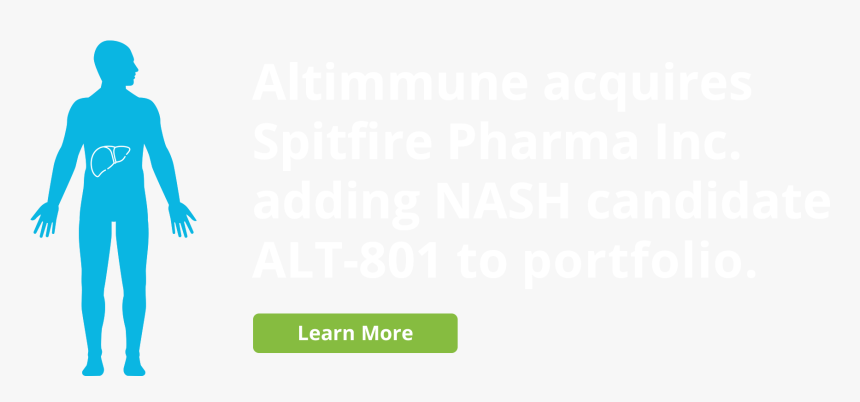 Altimmune Acquires Spitfire Pharma Inc - Active Shirt, HD Png Download, Free Download