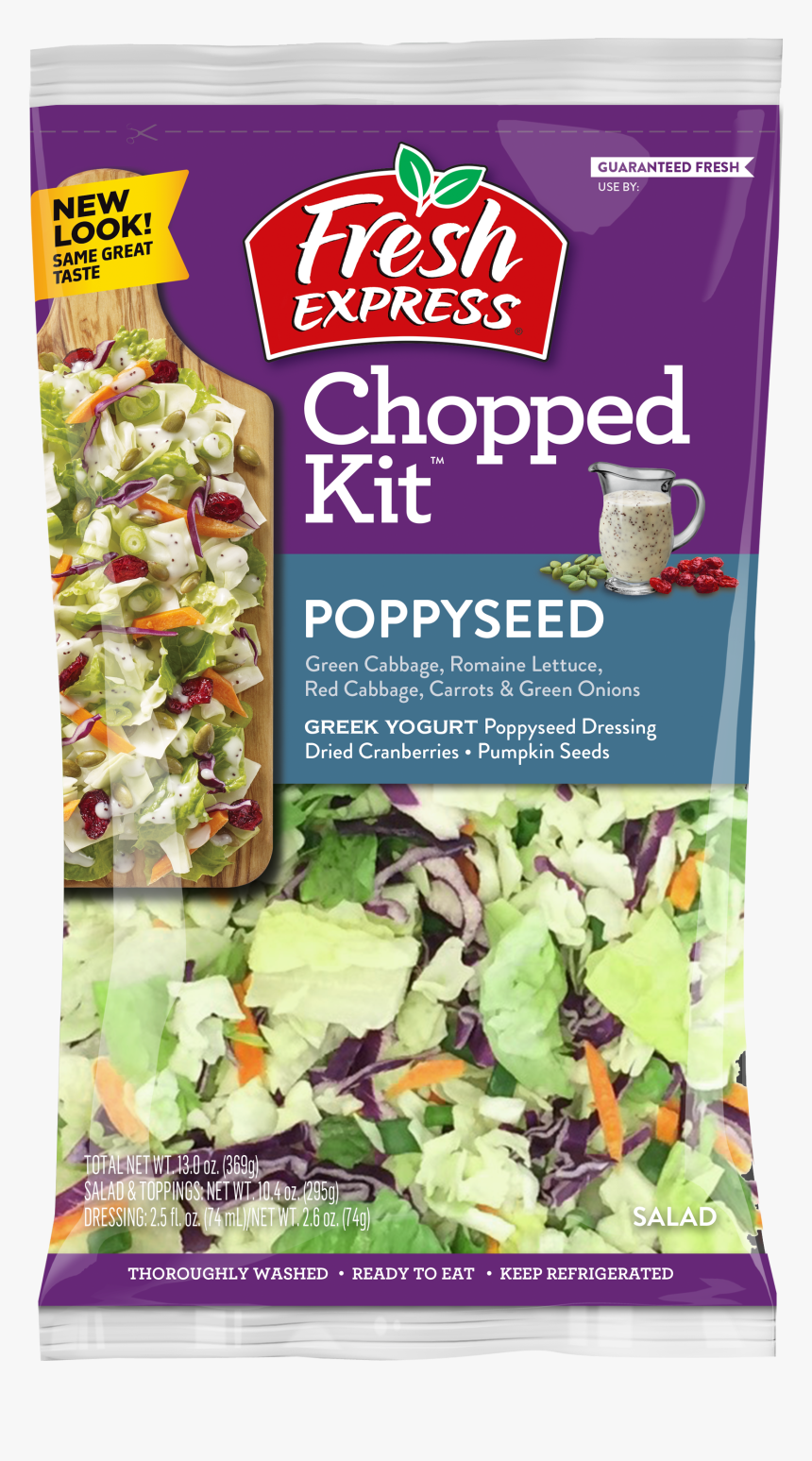 Poppyseed Chopped Kit - Poppy Seed Salad Kit, HD Png Download, Free Download