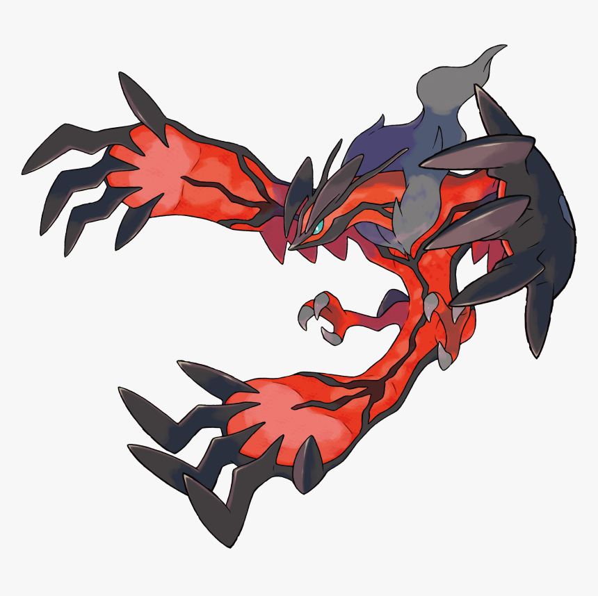 Art 300dpi - Pokemon Yveltal, HD Png Download, Free Download