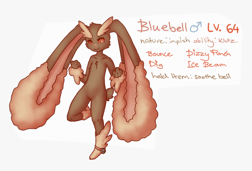 Pokesona Lopunny, HD Png Download, Free Download