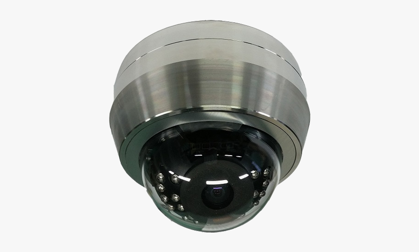 Stainless Steel Dome Camera - Camera Lens, HD Png Download, Free Download