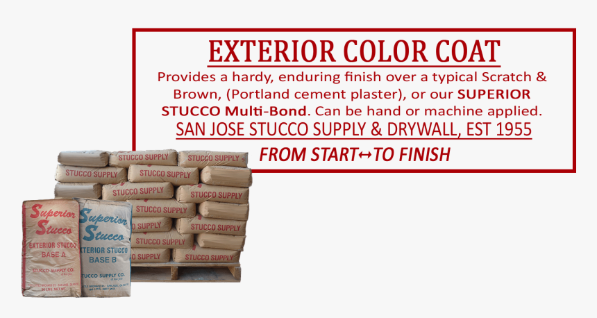 Stucco Exterior Color Coat - Box, HD Png Download, Free Download