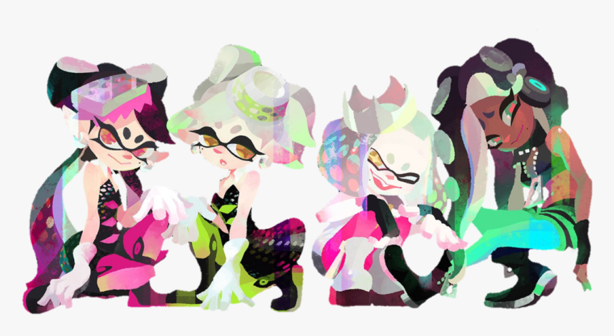 Off The Hook - Splatoon - 956x836 PNG Download - PNGkit