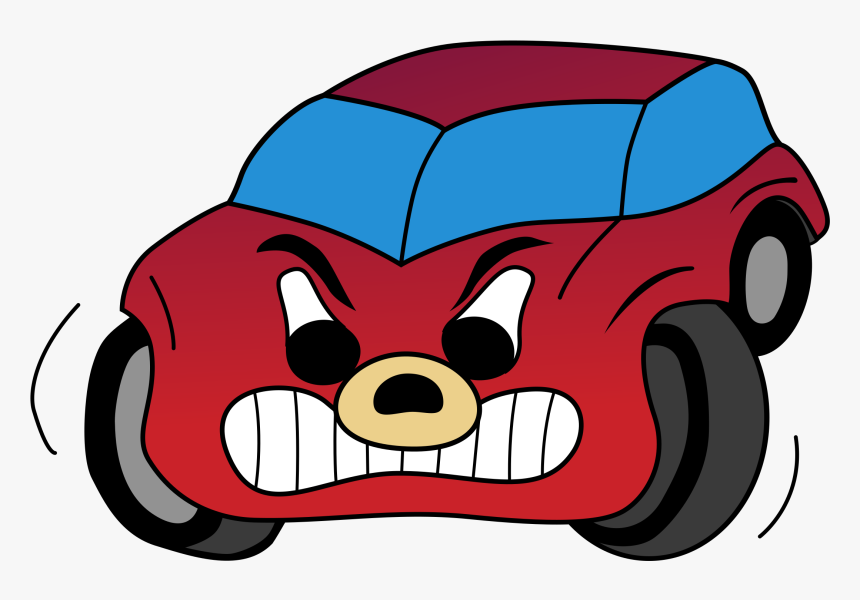 Car Furious Automobile - Car With Angry Face, HD Png Download, Free Download