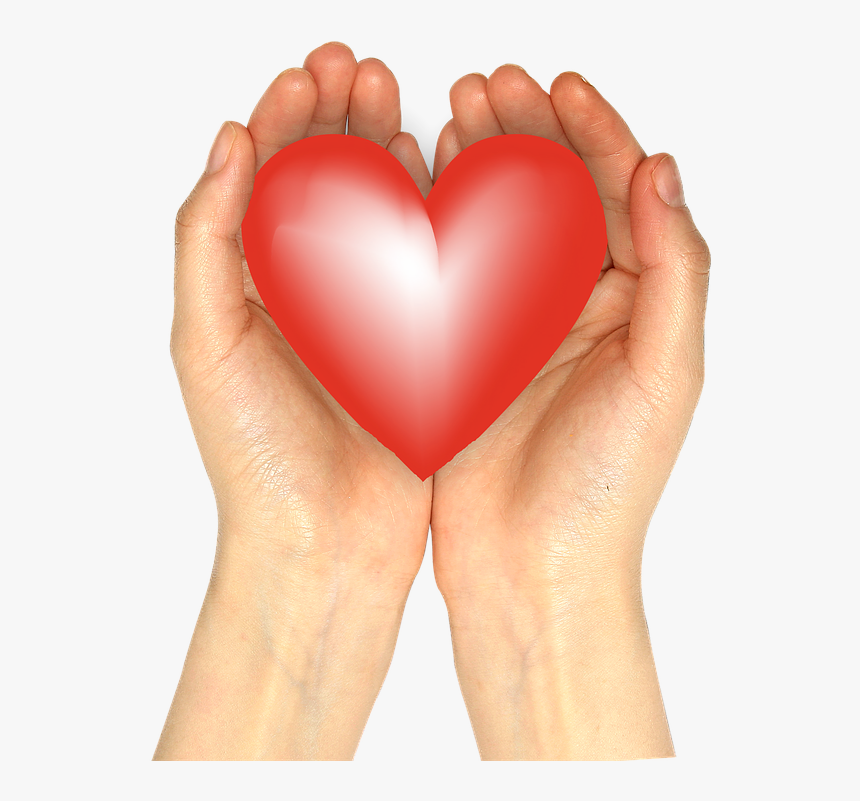 Heart Hands Png - Hands Heart Transparent Png, Png Download, Free Download