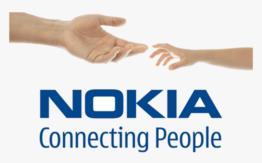 Nokia With Hands Connecting People Png, Transparent Png, Free Download