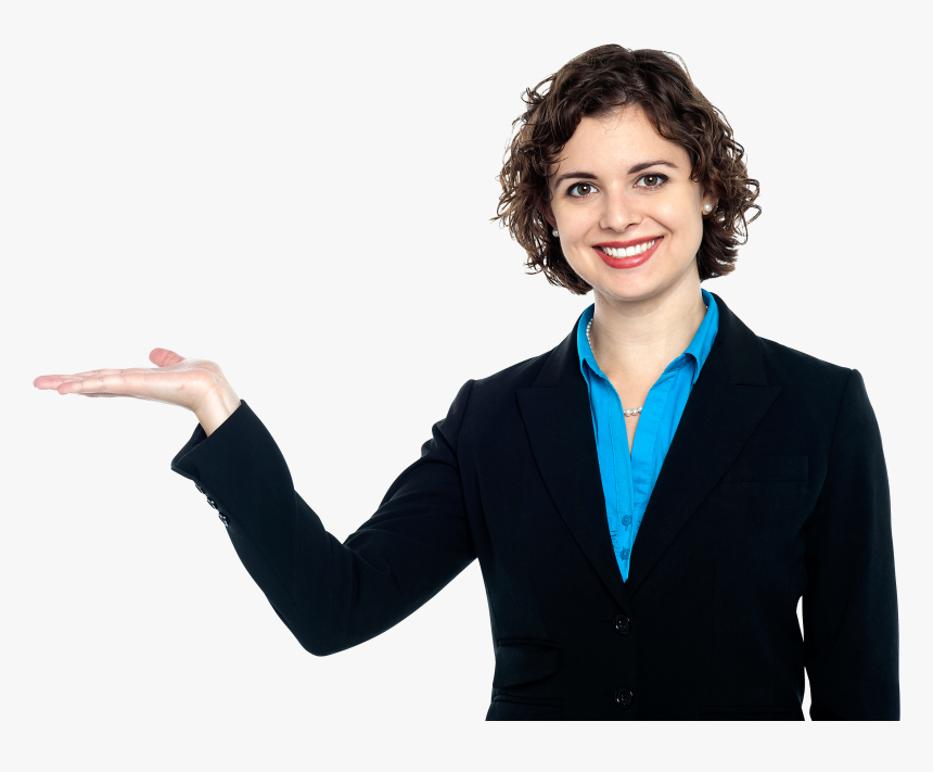 Women Pointing Left Png Background Image, Transparent Png, Free Download