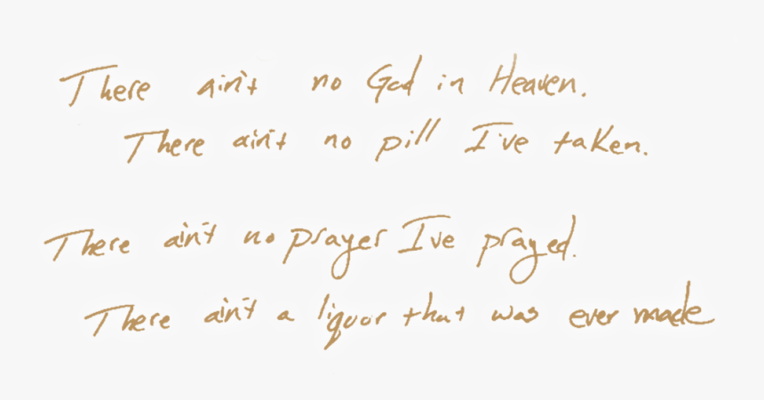 Drugs Lyric Callout, HD Png Download, Free Download