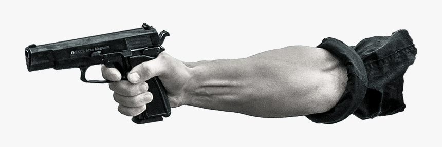 Arm Pointing Gun, HD Png Download, Free Download