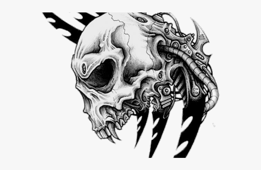 Skull Tattoos Png, Transparent Png, Free Download