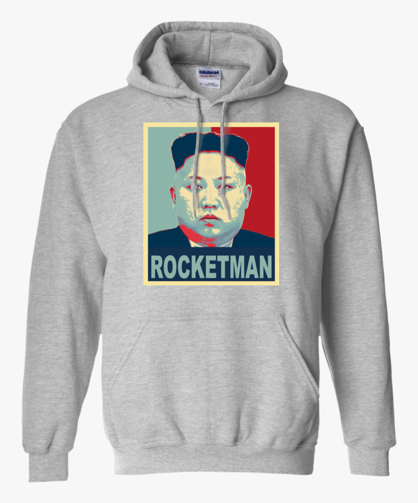 Rocketman Vs Dotard Meme Kim Jung Un / Trump Hoodie, HD Png Download, Free Download