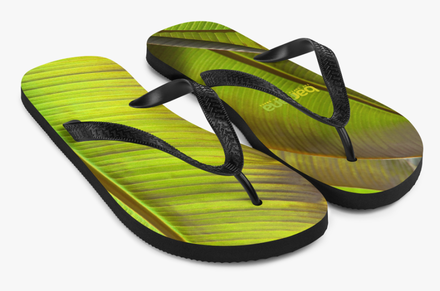 Banana Leaf Flip-flops - Flip-flops, HD Png Download, Free Download