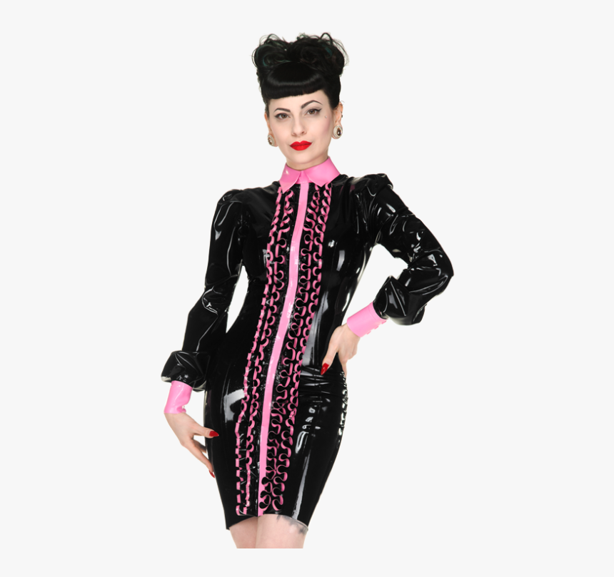 Vienetta Dress - Latex Clothing, HD Png Download, Free Download