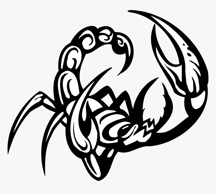 Vector Tattoo Scorpion Euclidean Free Transparent Image - Scorpion Png, Png Download, Free Download