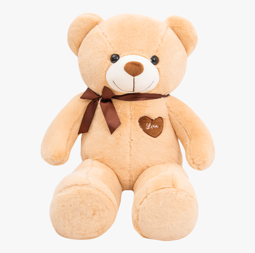Teddy Bear Doll Plush Toy Genuine Cuddle Bear Doll - 泰 迪 熊 娃娃, HD Png Download, Free Download