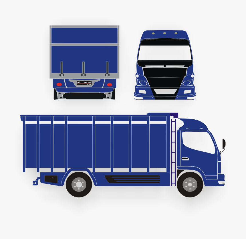 Collection Of Free Vector Truck Mixer - Logo Truck Canter Png, Transparent Png, Free Download