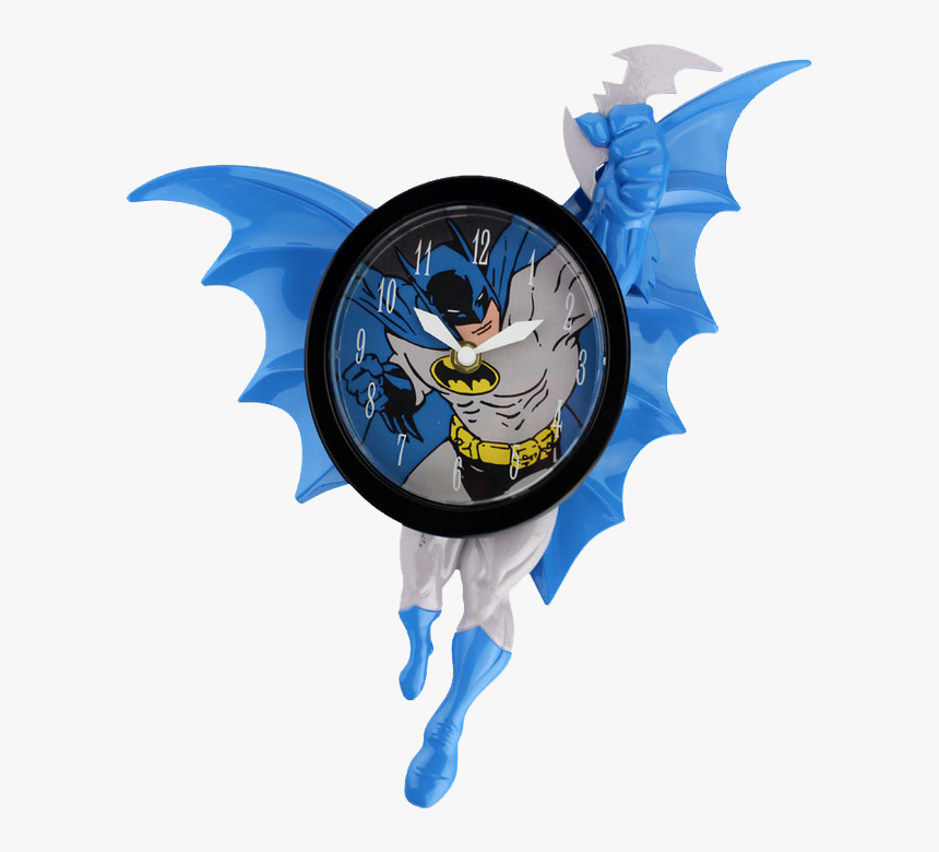 Batman 3d Motion Clock - Superman 3d Motion Clock, HD Png Download, Free Download