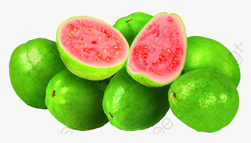 Cut Pomegranate Guava Jigsaw - Common Guava, HD Png Download, Free Download