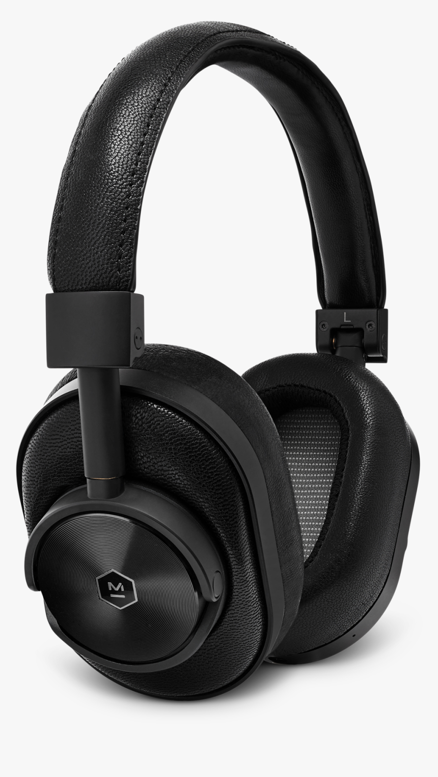 Mw60 Wireless Over Ear Headphones Black Black - Master And Dynamic Mw60 Black, HD Png Download, Free Download