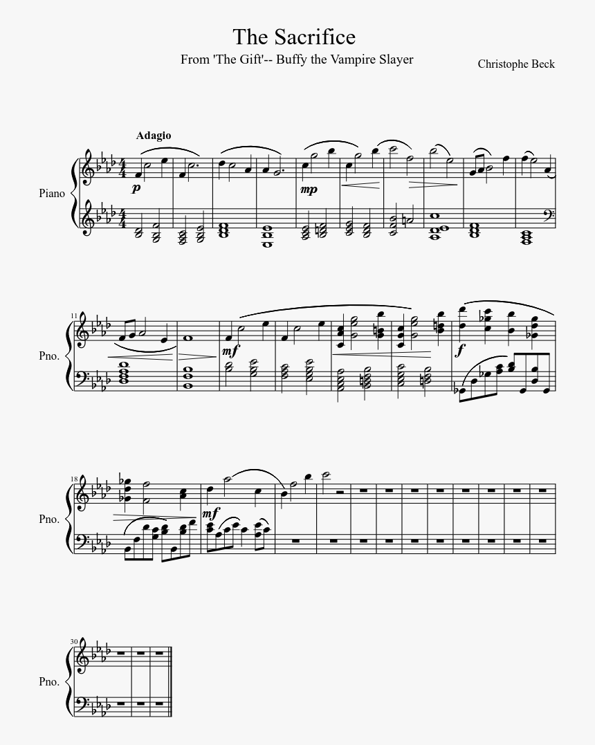 Loch Lomond Piano Sheet Music, HD Png Download, Free Download