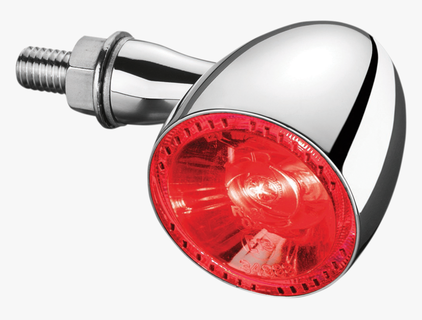 Kuryakyn 2862 Kellerman Chrome Red Led Rear Bullet - Kuryakyn By Kellermann, HD Png Download, Free Download