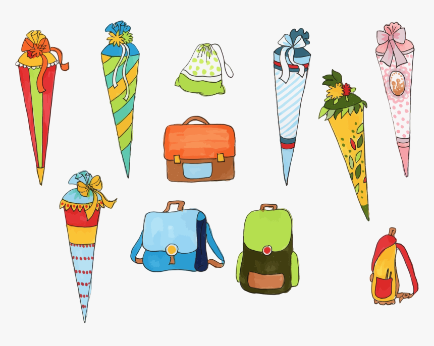 Bags Clip Arts Einschulung Clipart Hd Png Download Kindpng