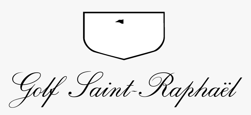 Golf Saint Raphael Logo Black And White - Dale Goldhawk, HD Png Download, Free Download