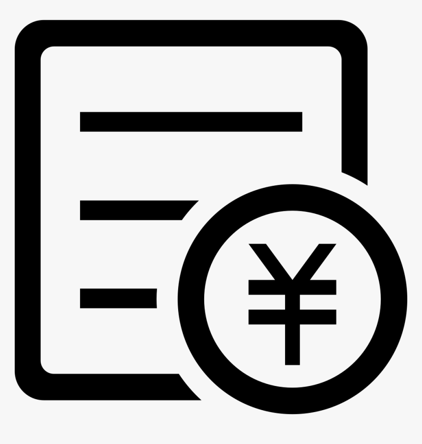 Svg Cash Records - Transaction Record Icon Png, Transparent Png, Free Download