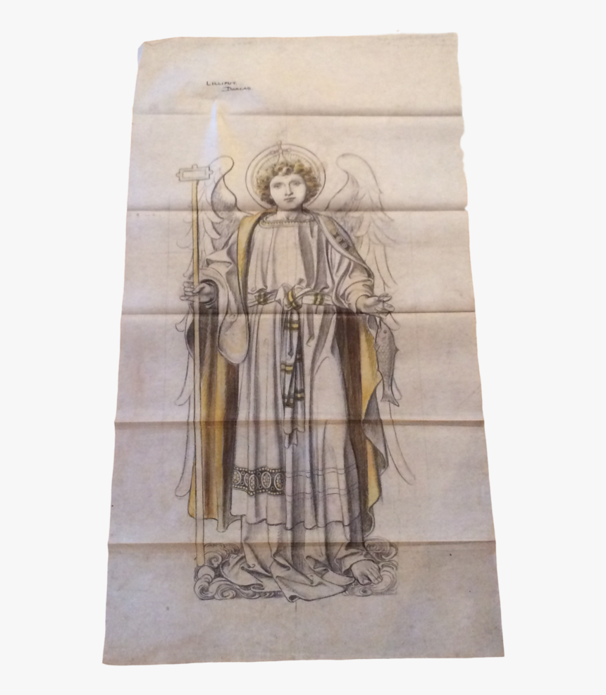 Archangel Raphael - Sketch, HD Png Download, Free Download