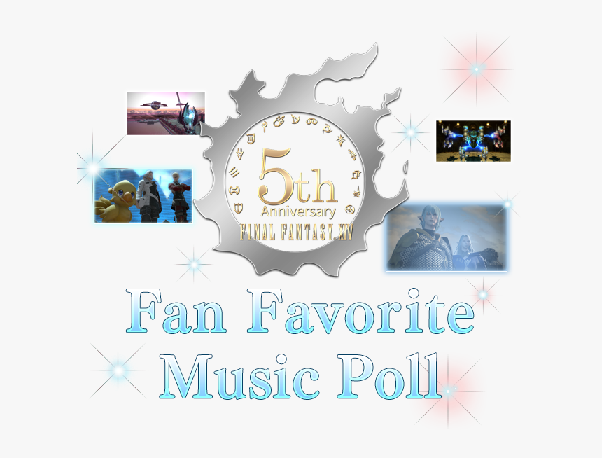 Final Fantasy Xiv Fan Favourite Music Poll - Final Fantasy Xiv, HD Png Download, Free Download