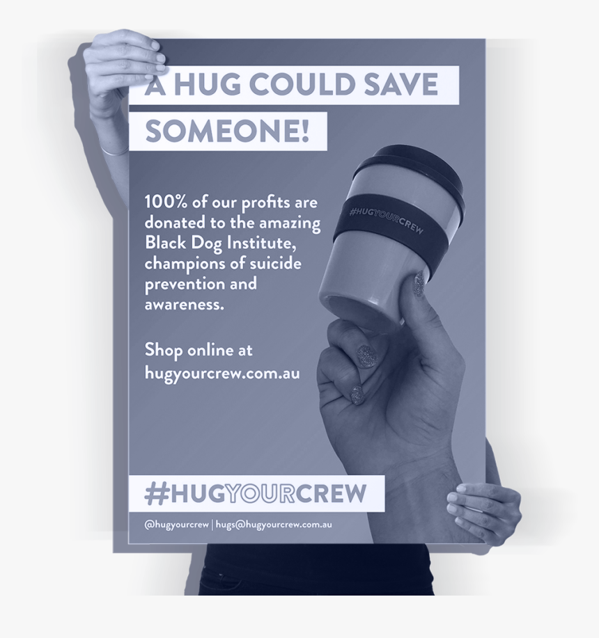 Hug Your Crew - Flyer, HD Png Download, Free Download