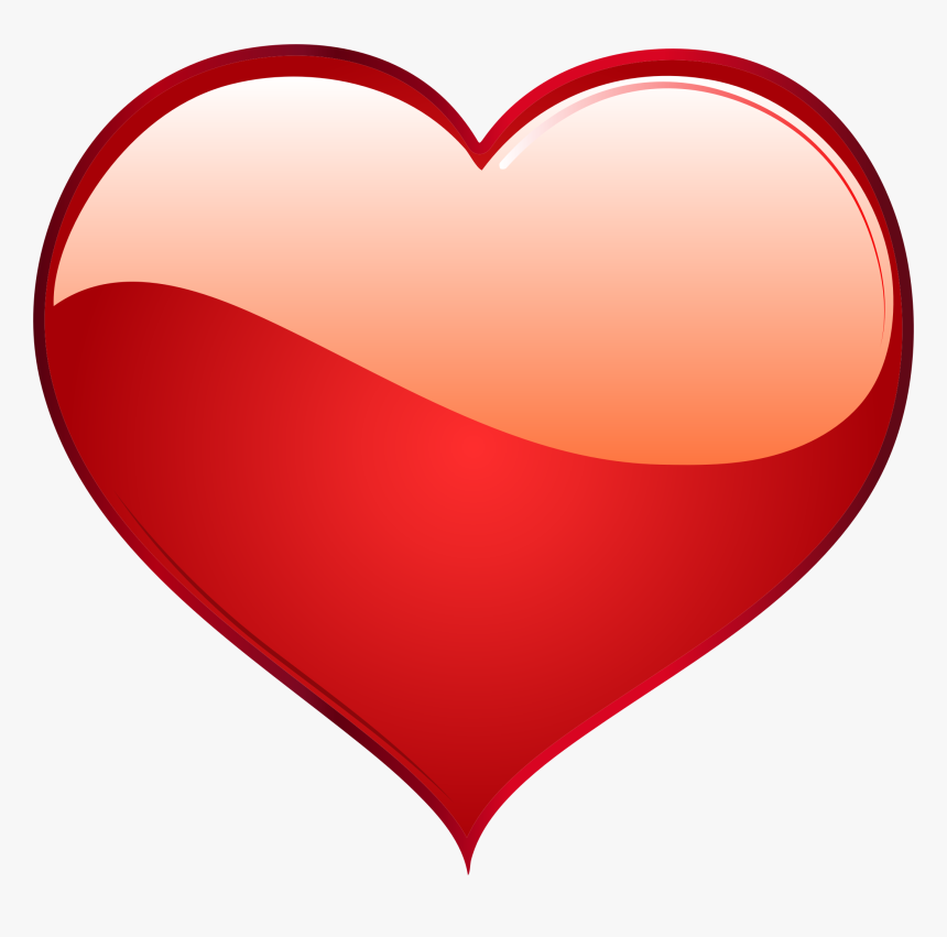 Red Heart Png, Transparent Png, Free Download