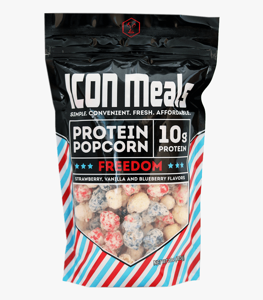 Icon Meals Protein Popcorn Popcorn 240g / Freedom At - Protein Popcorn, HD Png Download, Free Download