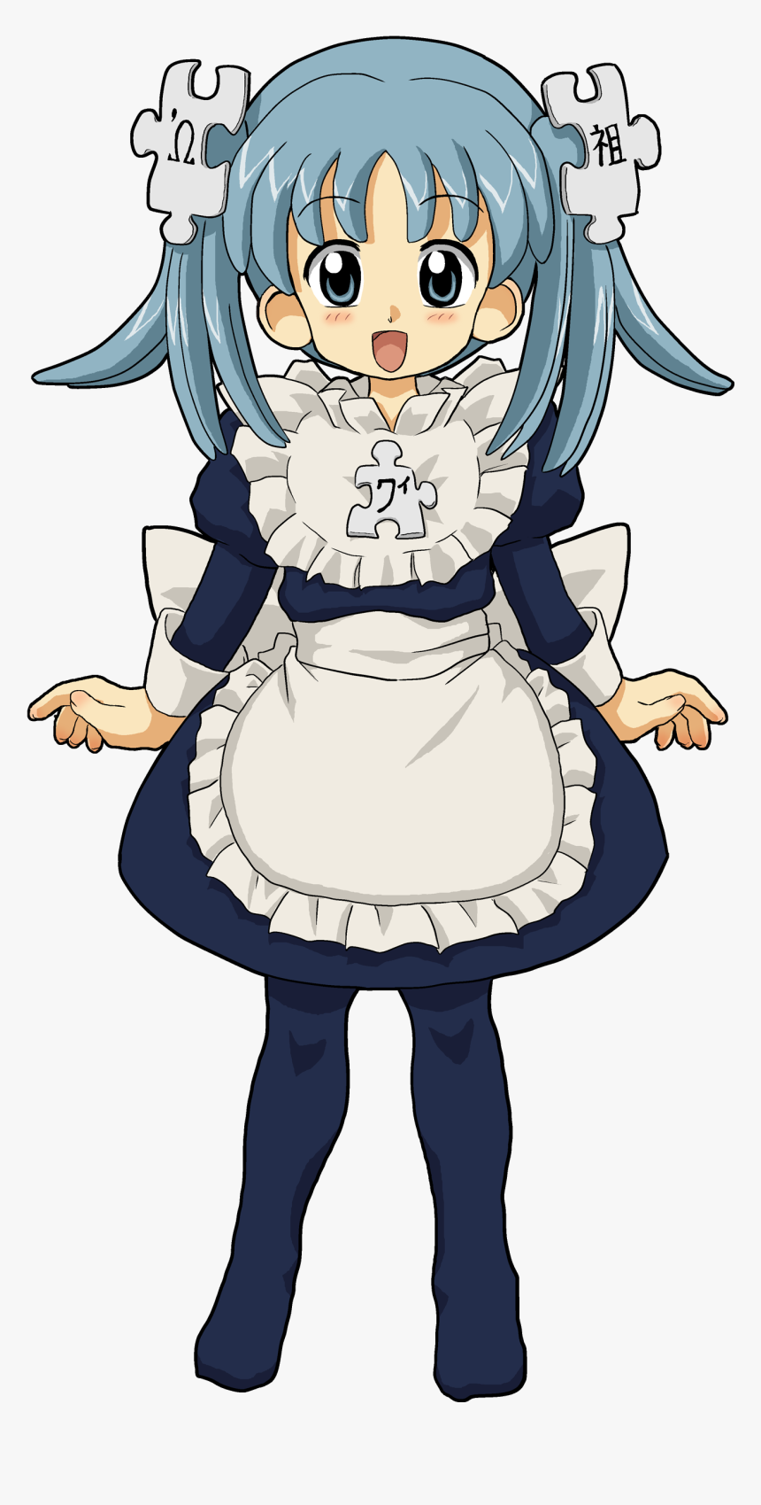 Wikipe-tan Frontview - Wikipe Tan, HD Png Download, Free Download