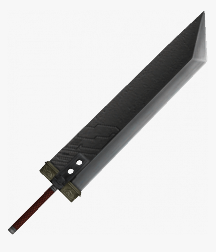 Cloud Buster Sword Transparent, HD Png Download, Free Download