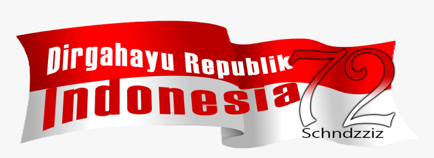 Bendera Indonesia Hut Ri Hd Png Download Kindpng