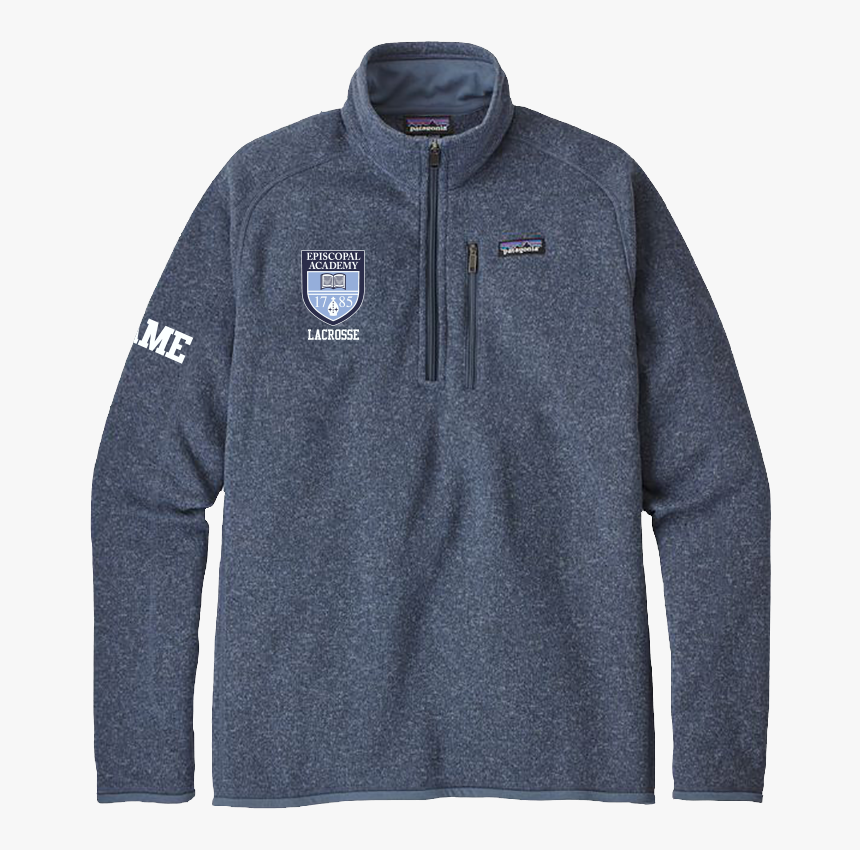 Ea Lacrosse Patagonia Better Sweater 1/4 Zip Fleece - Dolomite Blue Better Sweater, HD Png Download, Free Download