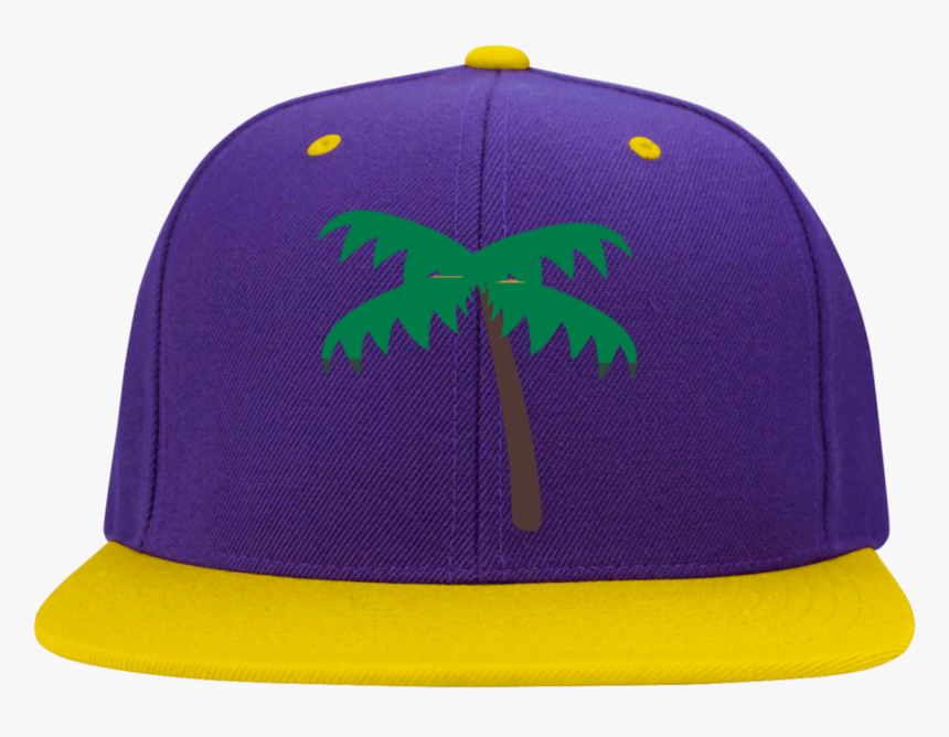 Palm Tree Emoji Stc19 Sport Tek Flat Bill High Profile, HD Png Download, Free Download