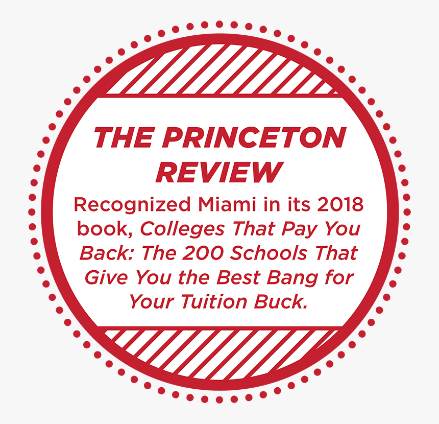 The Princeton Review Recognized Miami As A Top 200 - North Pole Letters, HD Png Download, Free Download