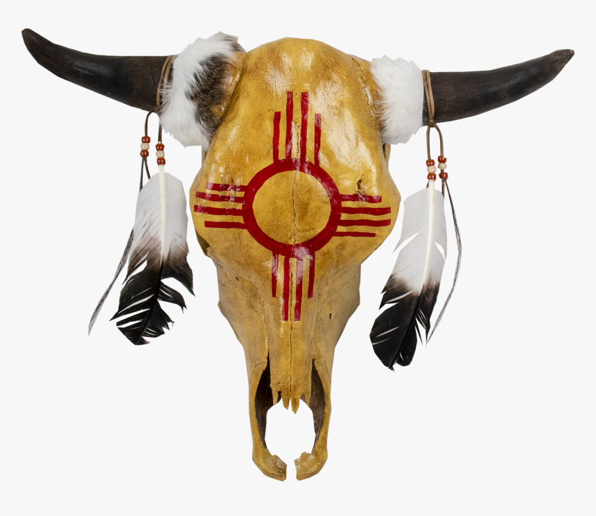 Native American Painted Steer Skulls, HD Png Download, Free Download