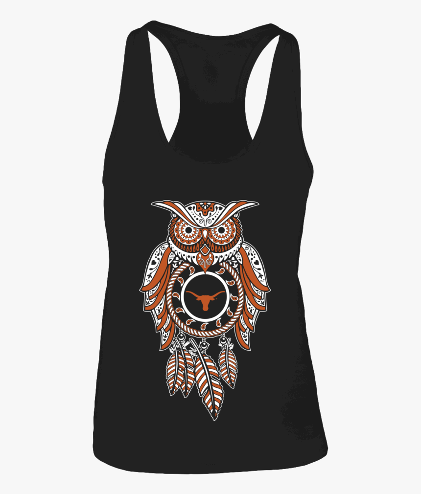 Sugar Skull Owl - Active Tank, HD Png Download, Free Download