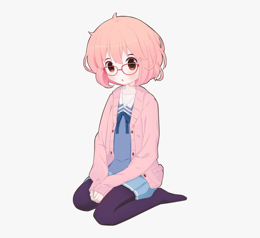 Kuriyama Mirai Drawn By Hiroshimi - Sitting, HD Png Download, Free Download