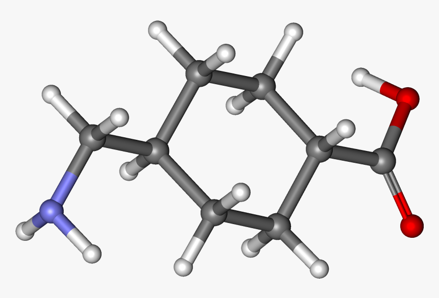 Tranexamic Acid Ball And Stick - Medi Peel Melanon 效果, HD Png Download, Free Download