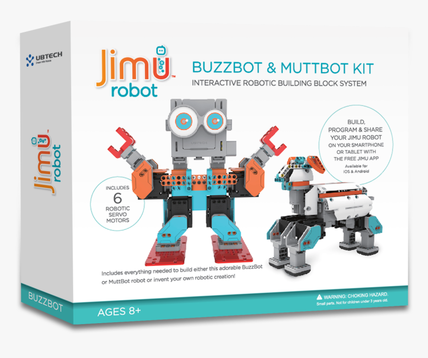 Jimu Buzzbot And Muttbot, HD Png Download, Free Download