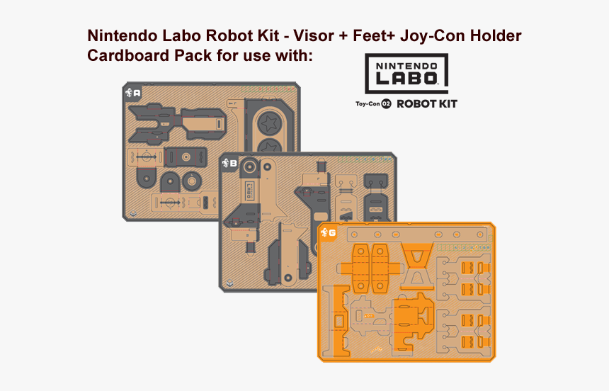 Nintendo Labo Customization Set, HD Png Download, Free Download