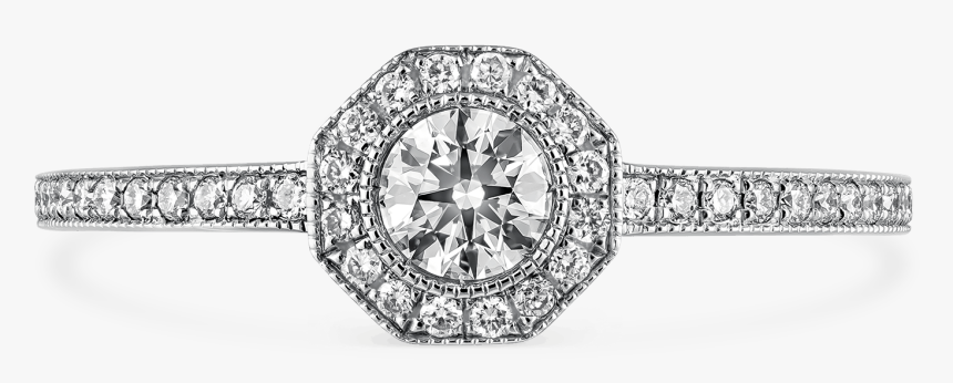 Ice Flowers Ring, So16085-d020/fvs1 V - Engagement Ring, HD Png Download, Free Download