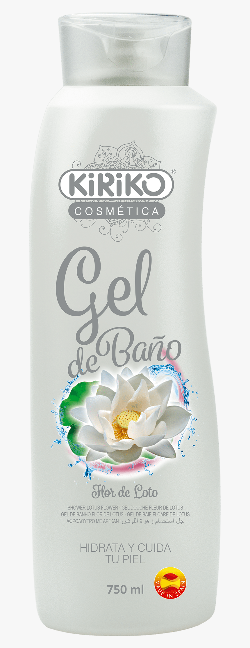 Gel De Baño - Plastic Bottle, HD Png Download, Free Download