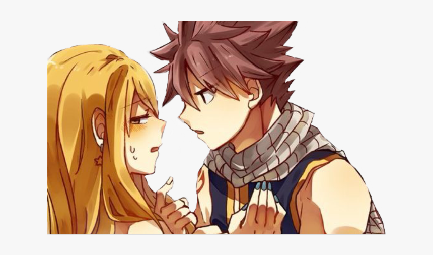 Fairytail Nalu Fairy Tail Natsu Lucy Love Anime Natsu Dragneel Hd Png Download Kindpng