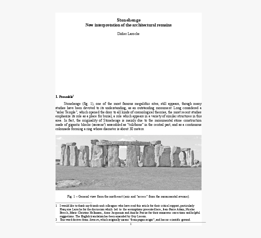 Stonehenge, HD Png Download, Free Download